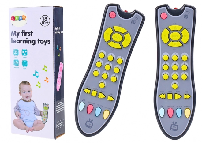 Interaktiver TV Fernbedienung für Kleinkinder mit Licht und Ton