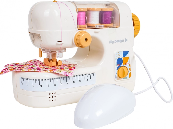 Pedalbedienung wie bei einer echten Maschine