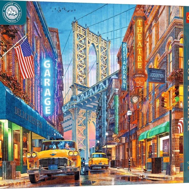 TREFL Puzzle Premium Plus: Blick auf die Brücke in Manhattan 500 Teile