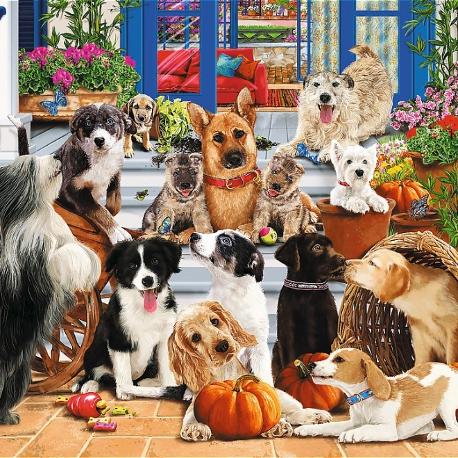 Holzpuzzle Hundefreundschaft 1000 Teile