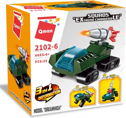3 in 1: drei Modelle in einer Packung