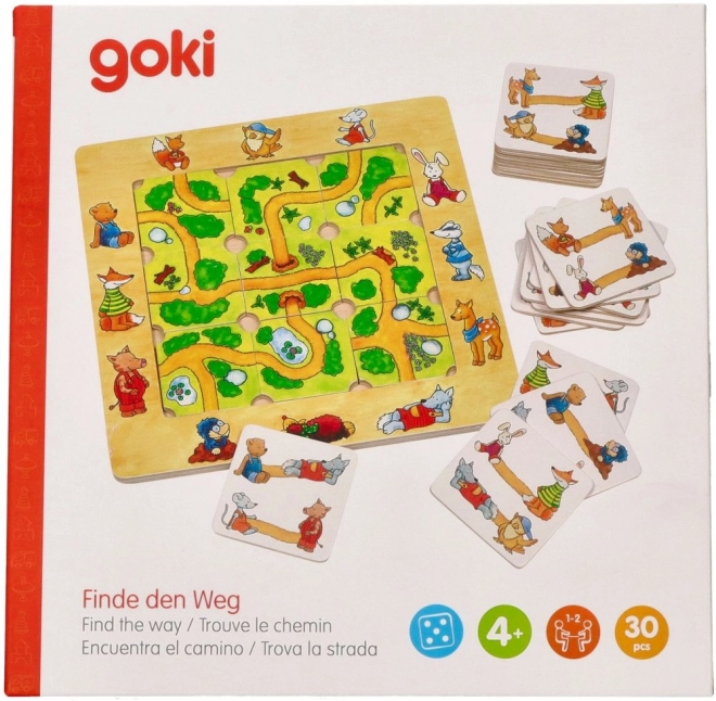 Brettspiel Finde den Weg