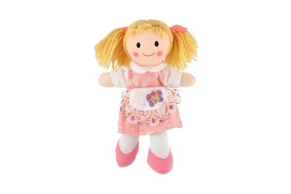 Kuschelweiche Stoffpuppe 20x13 cm in 4 Farben