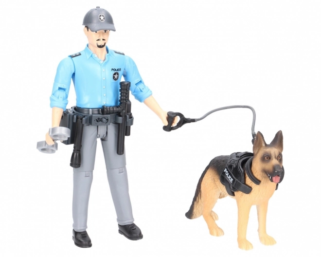 Bruder Bworld Polizist mit Hund