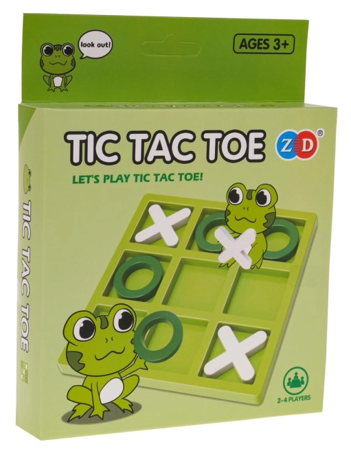 Logikspiel Tic-Tac-Toe Pinguin – grün