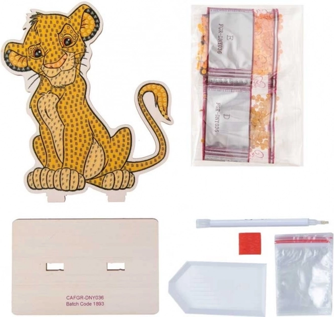 Diamantenmalerei Der König der Löwen Simba