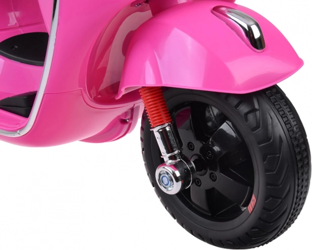Elektrischer Roller Vespa GTS Super für Kinder – Rosa