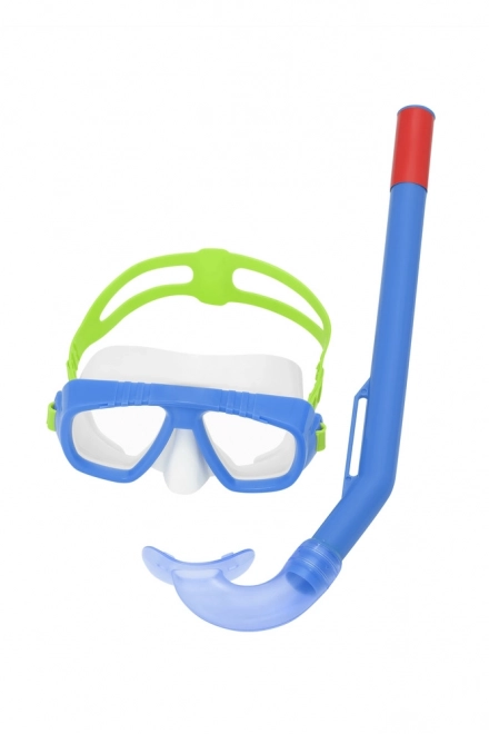 Kindertauchmaske und Schnorchel Bestway blau