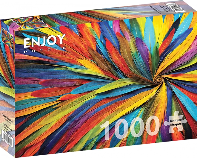 Puzzle Buntes Gefieder 1000 Teile