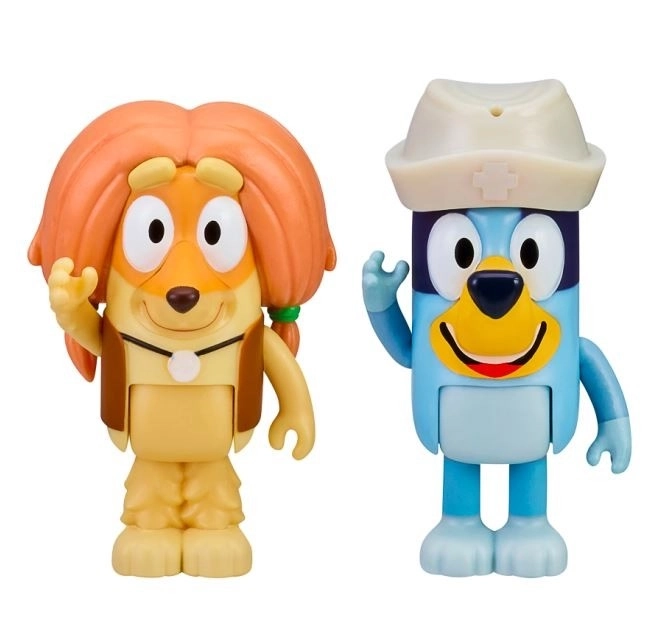 Bluey Spielfiguren Arztbesuch 2er-Set