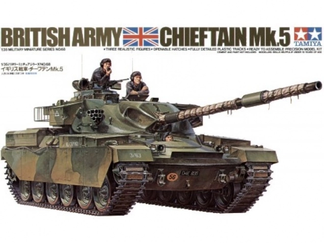 Britischer Chieftain Mk 5 Panzer Modellbausatz