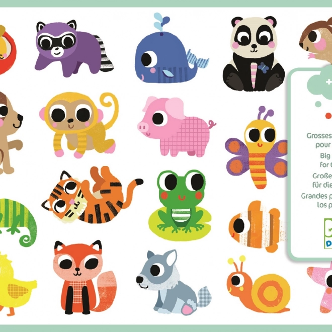 Sticker für die Kleinsten - Verspielte Tierkinder