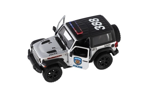 Kinsmart Jeep Wrangler Polizei Spielzeugauto