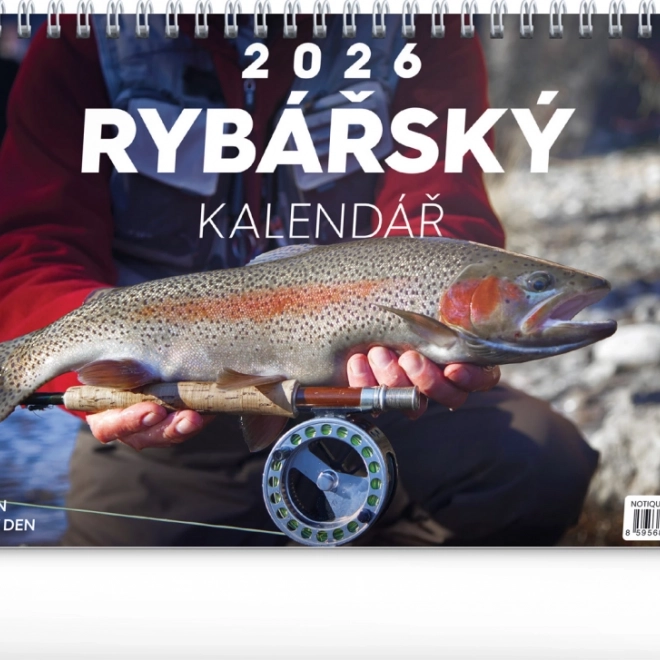 Tisch-Anglerkalender 2026