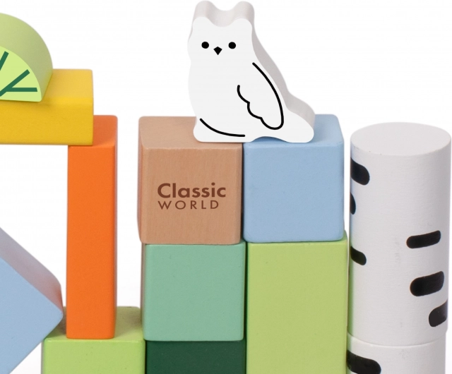 Kreative Holzbausteine Waldwelt Classic World 50 Stk