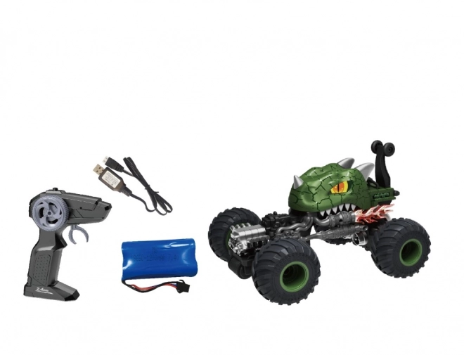 Grünes RC Stuntauto 1:16