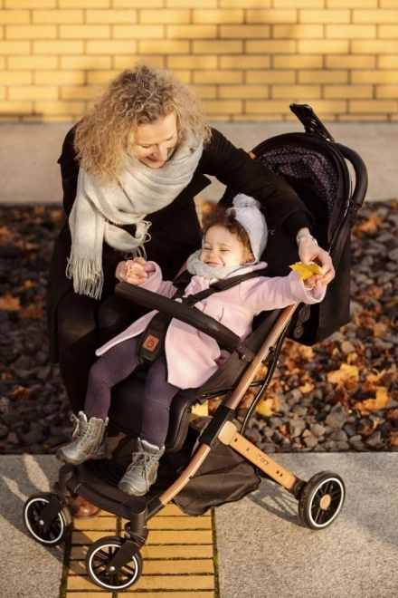 MoMi Kinderwagen Estelle Schwarz