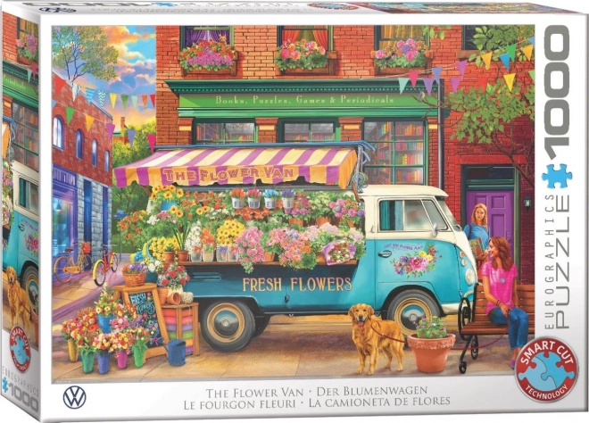 Blumenlieferung Puzzle 1000 Teile