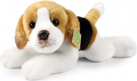 Plüschhund Beagle liegend 30 cm umweltfreundlich