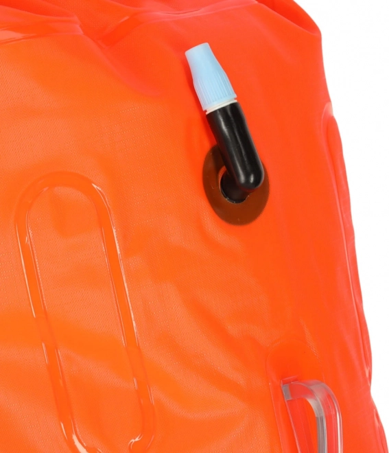 Schwimm-Rettungsboje mit 20l Trockenfach und Pfeife