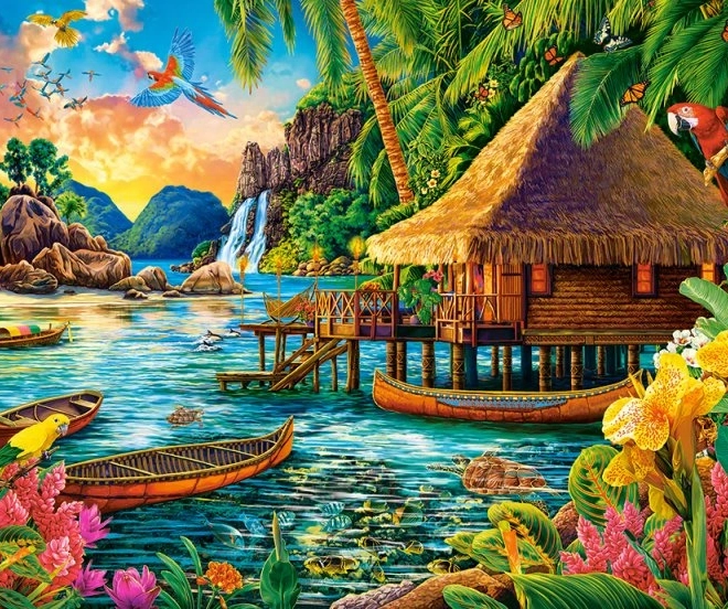 Puzzle 1000 Teile Tropische Insel