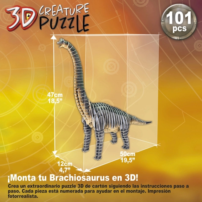 EDUCA 3D-Puzzle Brachiosaurus