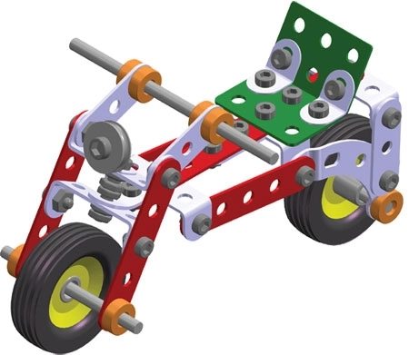 Merkur Bausatz Motorräder 10 Modelle