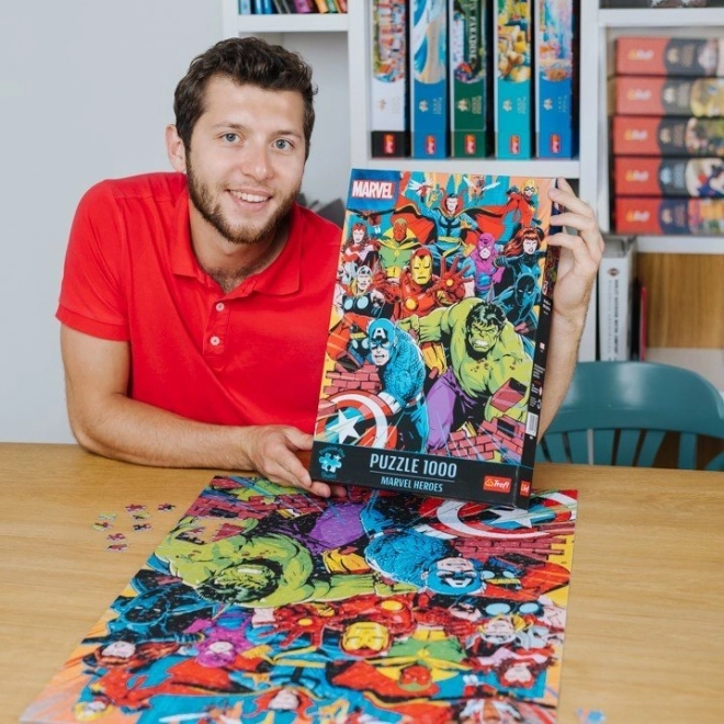 Marvel Helden Puzzle 1000 Teile Premium Plus Qualität