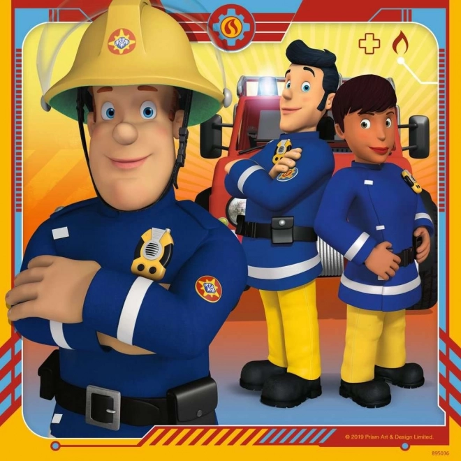 Ravensburger Puzzle Rettungseinsatz mit Feuerwehrmann Sam