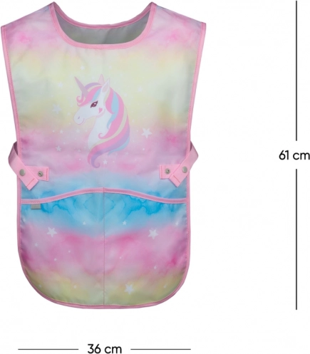 Kinder-Schürze Regenbogen Einhorn