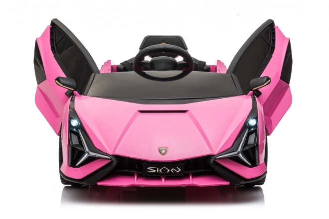 Lamborghini SIAN Kinderauto mit Batterie und Fernbedienung – Rosa