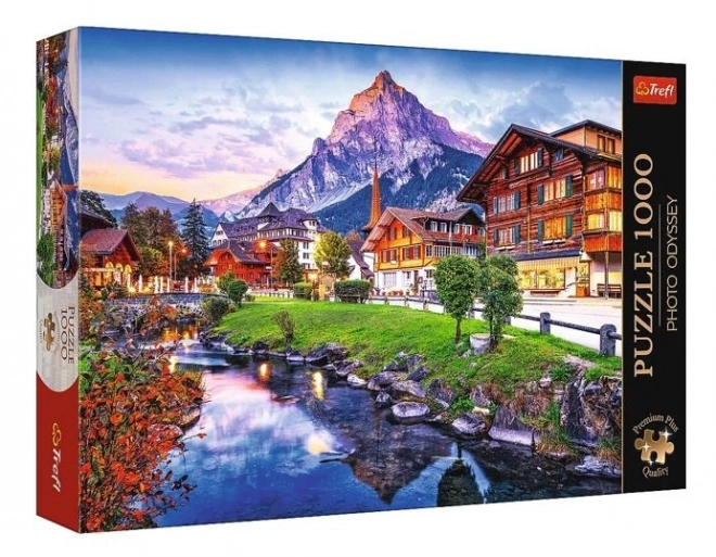 Premium Plus Quality Puzzle 1000 Teile Alpenstadt Schweiz