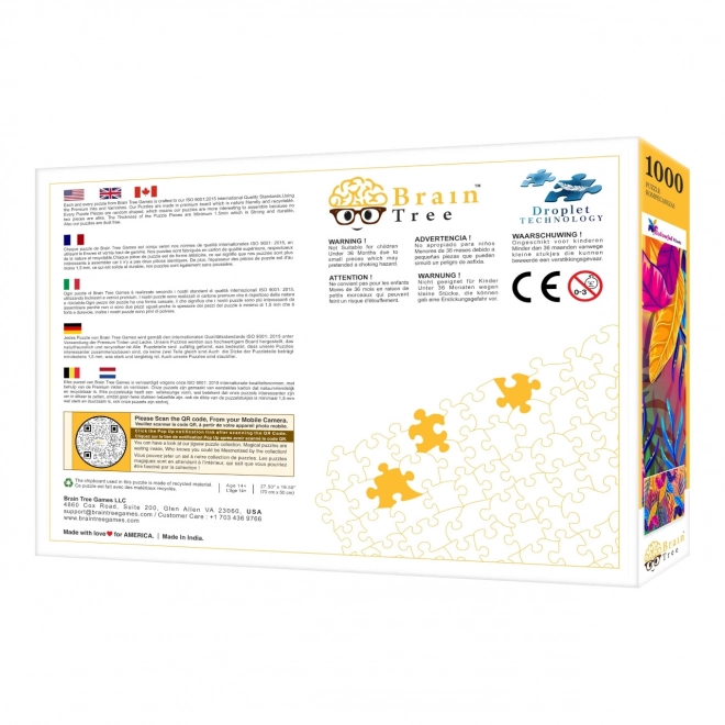 Puzzle Farbenfrohe Pflanzen – 1000 Teile