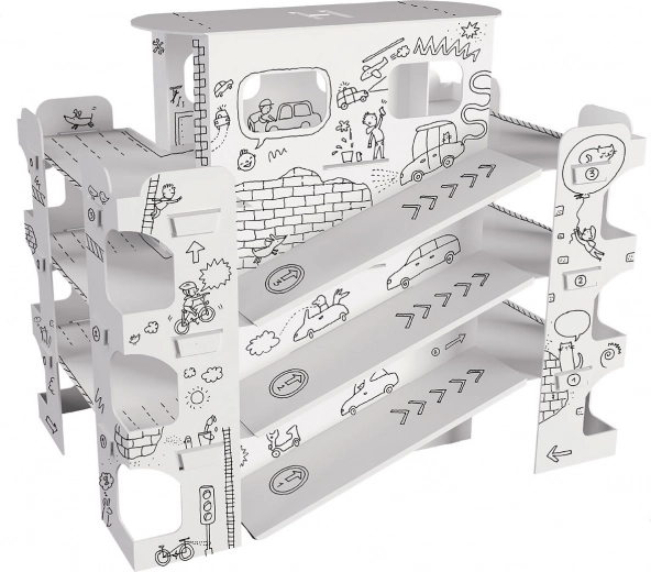 Kreatives 3D-Malset für Filzstifte, Buntstifte und Farben