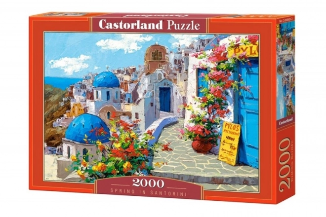 Puzzle 2000 Teile Frühling in Santorini