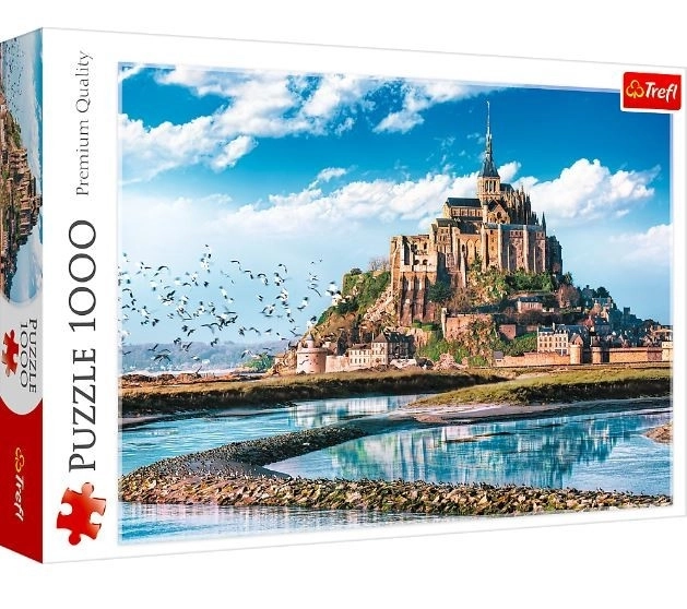 Puzzle 1000 Teile Mont Saint-Michel Frankreich