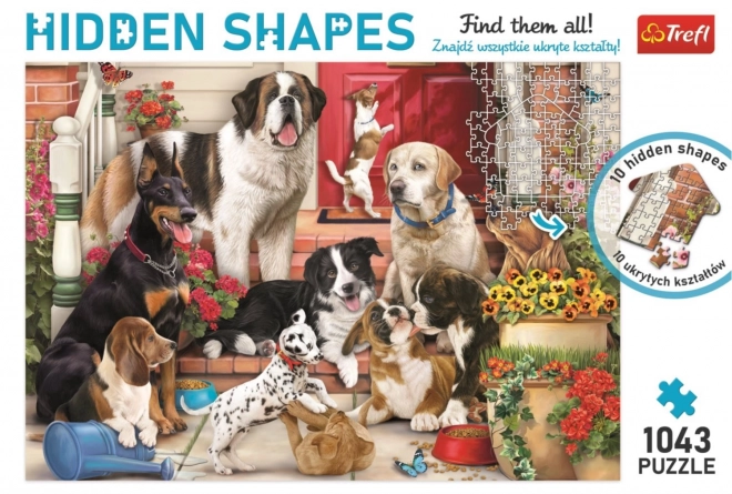 Trefl Hidden Shapes Puzzle 1043 Teile