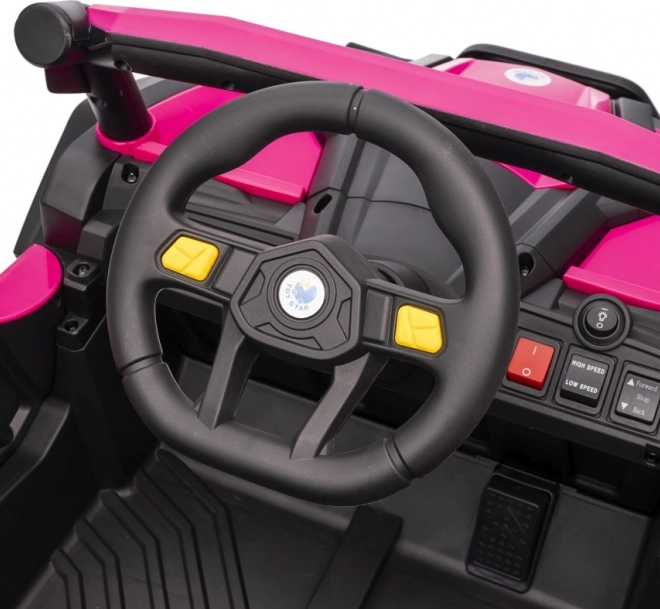 Kinder-Elektroauto Buggy Madman UTV-MX rosa
