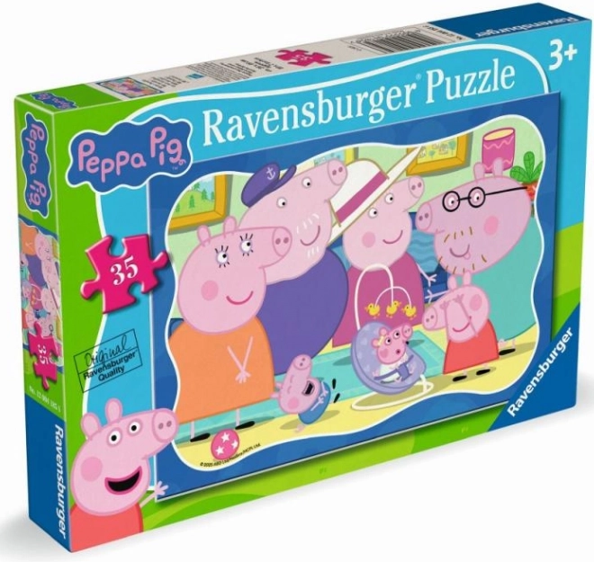 Puzzle Peppa Wutz 35 Teile