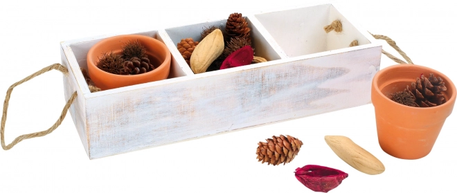 Small Foot Dekorationsbox mit Naturmaterialien