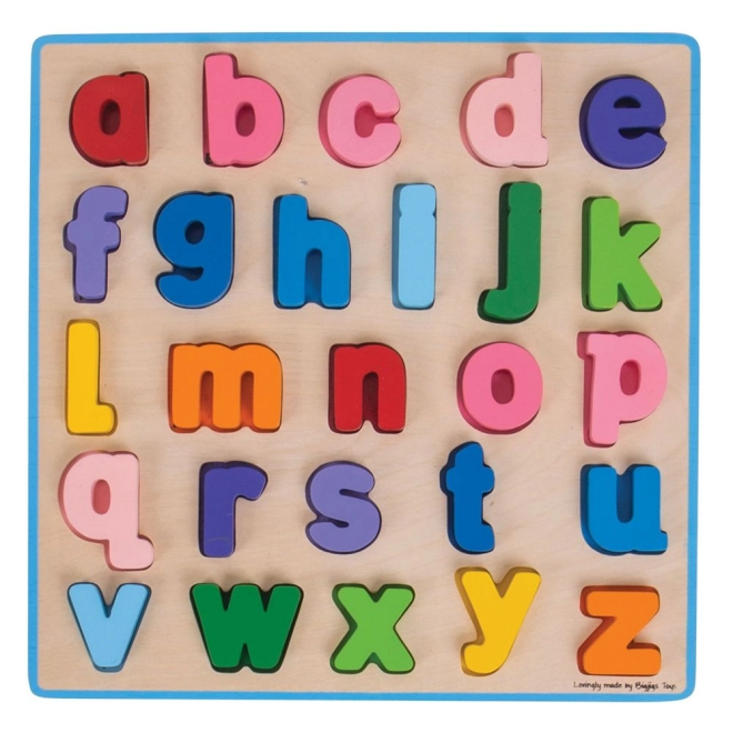 26 Kleinbuchstaben – vollständiges Alphabet