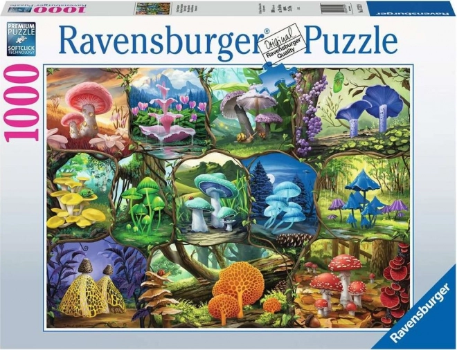 Wunderschöne Pilze Puzzle Ravensburger 1000 Teile