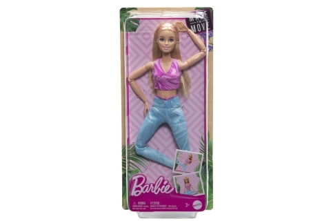 Barbie Bewegliche Barbie Puppe Blond mit blauen Leggings