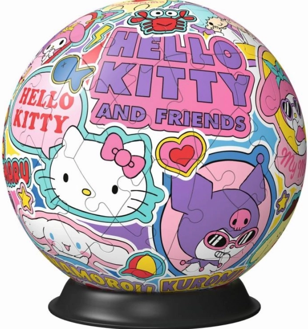 3D-Puzzle-Kugel Hello Kitty EasyClick
