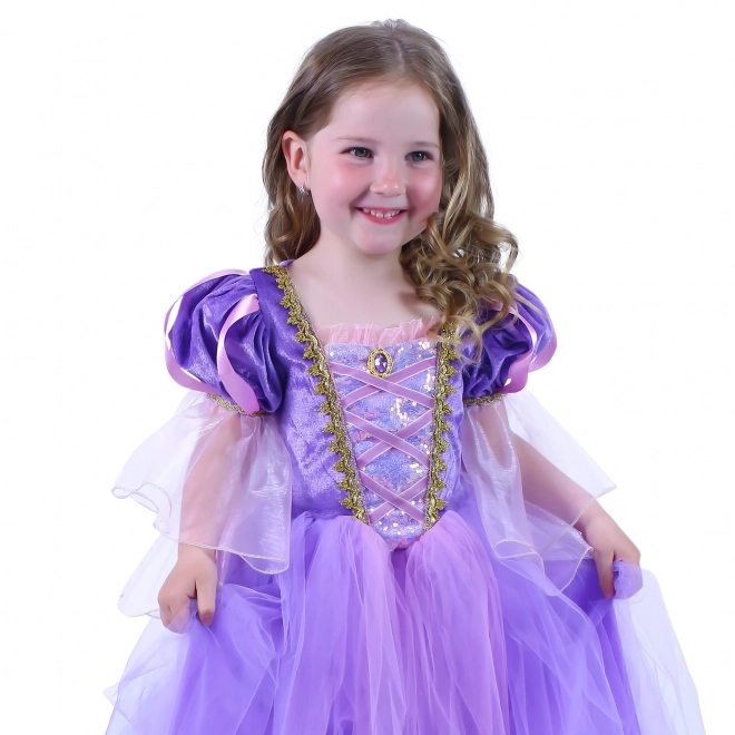 Kinderkostüm Prinzessin Violett