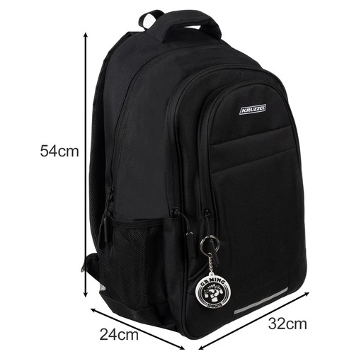 Großer Schwarzer Rucksack 45L