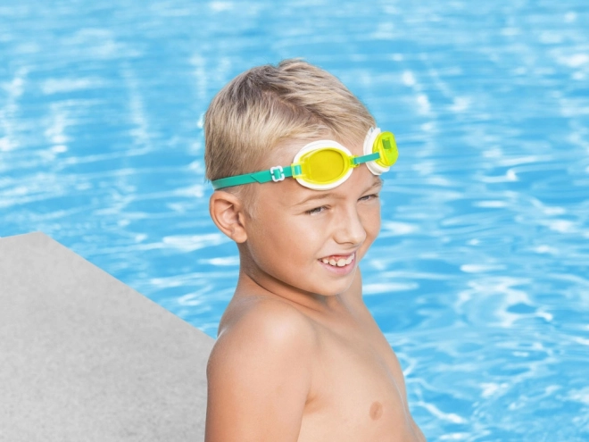 Bestway Schwimmbrille für Kinder ab 7 Jahren – Gelb