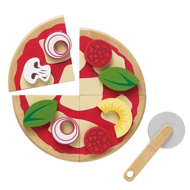 Schneide und serviere wie in einer echten Pizzeria