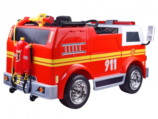 Kinder-Feuerwehrauto mit Akku und Fernbedienung