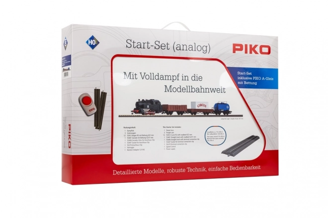 Piko Startset Güterzug mit Dampflokomotive BR 98 DB III